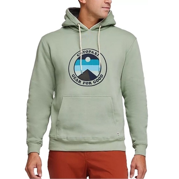 Cotopaxi Men's M Medium Sunny Side Pullover Hoodie Grey SilverSweatshirt NWT - Picture 8 of 14